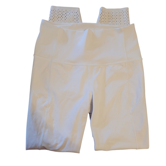 Lululemon Anew white ankle length leggings - 6.    S78 - Picture 6 of 7
